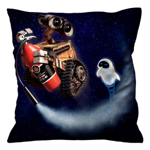 WALL E AND EVE Cushion Case Cover WALL E AND EVE Cushion Case Cover