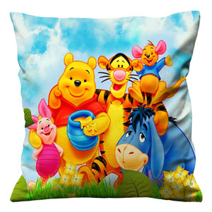 WINNIE THE POOH FAMILY Cushion Case Cover WINNIE THE POOH FAMILY Cushion Case Cover