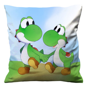 YOSHI MARIO BROS Cushion Case Cover