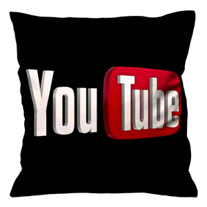 YOUTUBE LOGO Cushion Case Cover YOUTUBE LOGO Cushion Case Cover