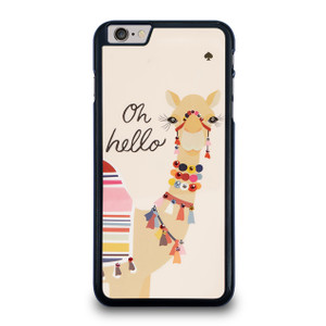 KATE SPADE CAMEL OH HELLO iPhone 6 / 6S Plus Case