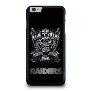 OAKLAND RAIDERS BLACK ONE NATION iPhone 6 / 6S Plus Case