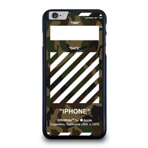 OFF WHITE CAMO BACKGROUND iPhone 6 / 6S Plus Case
