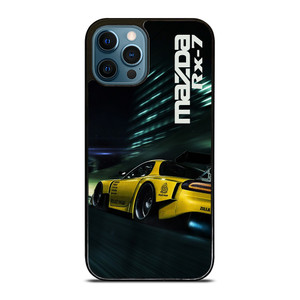 MAZDA RX7 SPEEDRACER YELLOW iPhone 12 Pro Max Case MAZDA RX7 SPEEDRACER YELLOW iPhone 12 Pro Max Case