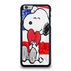 SNOOPY HEARTS AMERICA GIRLS PEANUTS iPhone 6 / 6S Plus Case