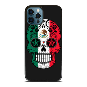 MEXICO SKULL SKELETON FLAG iPhone 12 Pro Max Case