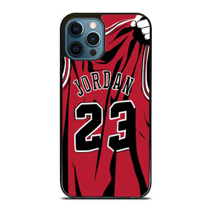 MICHAEL JORDAN 23 JERSEY ART iPhone 12 Pro Max Case MICHAEL JORDAN 23 JERSEY ART iPhone 12 Pro Max Case