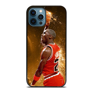 MICHAEL JORDAN CHICAGO BULLS iPhone 12 Pro Max Case MICHAEL JORDAN CHICAGO BULLS iPhone 12 Pro Max Case