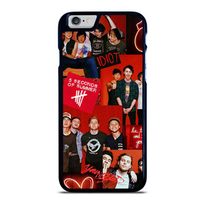 5 SECONDS OF SUMMER RED COLLAGE iPhone 6 / 6S Case 5 SECONDS OF SUMMER RED COLLAGE iPhone 6 / 6S Case