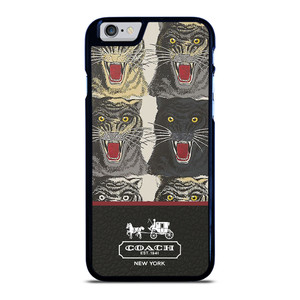 COACH NEW YORK TIGER FACE PATTERN iPhone 6 / 6S Case COACH NEW YORK TIGER FACE PATTERN iPhone 6 / 6S Case