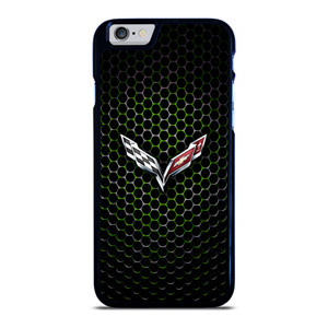 CORVETTE LOGO GREEN METAL iPhone 6 / 6S Case CORVETTE LOGO GREEN METAL iPhone 6 / 6S Case