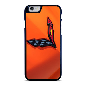 CORVETTE ORANGE LOGO iPhone 6 / 6S Case