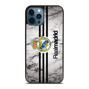 NEW REAL MADRID MARBLE LOGO iPhone 12 Pro Max Case