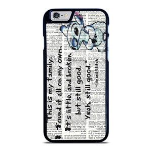 LILO AND STITCH QUOTES Disney iPhone 6 / 6S Case