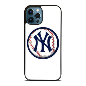 NEW YORK YANKEES BALL LOGO iPhone 12 Pro Max Case NEW YORK YANKEES BALL LOGO iPhone 12 Pro Max Case