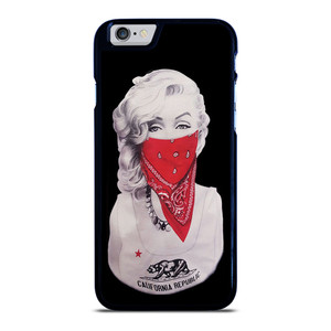 MARILYN MONROE RED BANDANA GANGSTER iPhone 6 / 6S Case