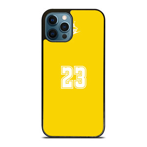 NIKE 23 YELLOW AIR JORDAN iPhone 12 Pro Max Case