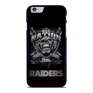 OAKLAND RAIDERS BLACK ONE NATION iPhone 6 / 6S Case