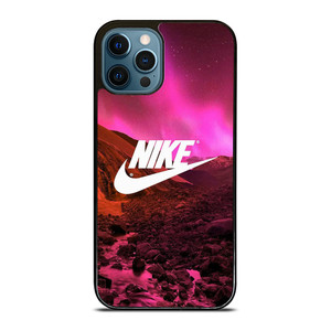 NIKE LOGO AURORA PURPLE iPhone 12 Pro Max Case NIKE LOGO AURORA PURPLE iPhone 12 Pro Max Case