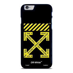 OFF WHITE LOGO YELLOW STRIPE iPhone 6 / 6S Case OFF WHITE LOGO YELLOW STRIPE iPhone 6 / 6S Case