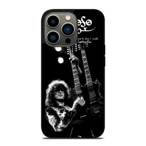 JIMMY PAGE LED ZEPPELIN iPhone 13 Pro Case