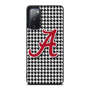 ALABAMA HOUNDSTOOTH CRIMSON TIDE Samsung Galaxy S20 FE Case ALABAMA HOUNDSTOOTH CRIMSON TIDE Samsung Galaxy S20 FE Case