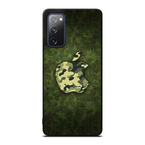 APPLE LOGO CAMO GREEN Samsung Galaxy S20 FE Case