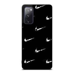 BLACK NIKE LOGO PATTERN Samsung Galaxy S20 FE Case