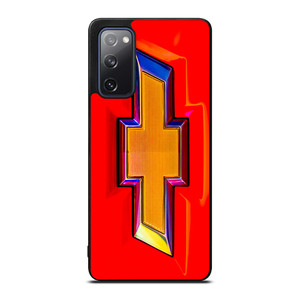 CHEVROLET GLOWING RED LOGO Samsung Galaxy S20 FE Case CHEVROLET GLOWING RED LOGO Samsung Galaxy S20 FE Case