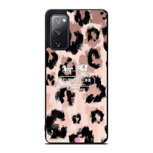 COACH NEW YORK LEOPARD SKIN Samsung Galaxy S20 FE Case COACH NEW YORK LEOPARD SKIN Samsung Galaxy S20 FE Case