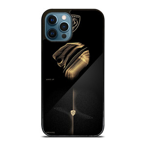 PUEGOT LOGO GOLD ELEGANT iPhone 12 Pro Max Case PUEGOT LOGO GOLD ELEGANT iPhone 12 Pro Max Case