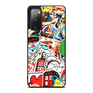 JMD STYLING STICKERS BOMB Samsung Galaxy S20 FE Case