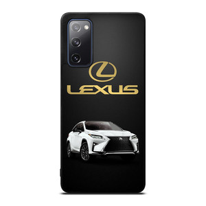 LEXUS WHITE CAR GOLD LOGO Samsung Galaxy S20 FE Case