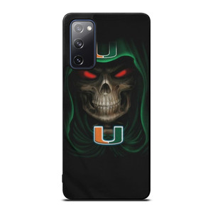 MIAMI HURRICANES SKULL Samsung Galaxy S20 FE Case MIAMI HURRICANES SKULL Samsung Galaxy S20 FE Case