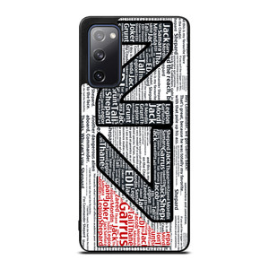 N7 MASS EFFECT LOGO TYPOGRAPHY Samsung Galaxy S20 FE Case