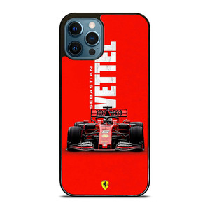 SEBASTIAN VETTEL FERRARI F1 iPhone 12 Pro Max Case SEBASTIAN VETTEL FERRARI F1 iPhone 12 Pro Max Case