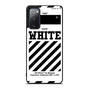 OFF WHITE DATE TIME Samsung Galaxy S20 FE Case