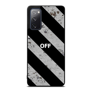 OFF WHITE LOGO STRIPE Samsung Galaxy S20 FE Case