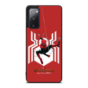 SPIDERMAN FAR FROM HOME LOGO RED ACTION Samsung Galaxy S20 FE Case SPIDERMAN FAR FROM HOME LOGO RED ACTION Samsung Galaxy S20 FE Case
