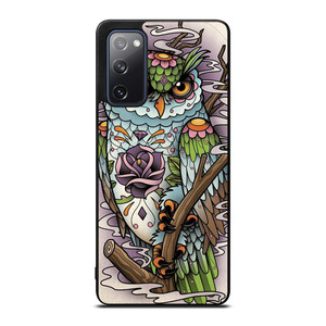 SUGAR SKULL OWL TATTO LOGO Samsung Galaxy S20 FE Case