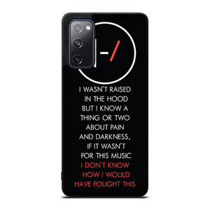 TWENTY ONE PILOTS LYRIC Samsung Galaxy S20 FE Case