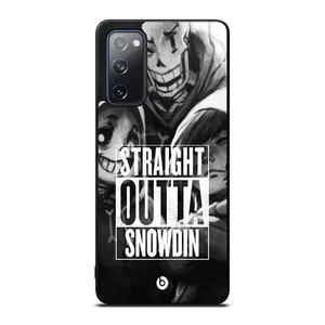 UNDERTALE STRAIGHT OUTTA SNOWDIN Samsung Galaxy S20 FE Case UNDERTALE STRAIGHT OUTTA SNOWDIN Samsung Galaxy S20 FE Case