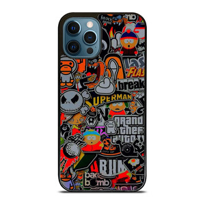 STICKER BOMB COMPILATION iPhone 12 Pro Max Case STICKER BOMB COMPILATION iPhone 12 Pro Max Case