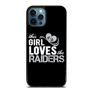 THIS GIRL LOVES THE RAIDERS 2 iPhone 12 Pro Max Case THIS GIRL LOVES THE RAIDERS 2 iPhone 12 Pro Max Case