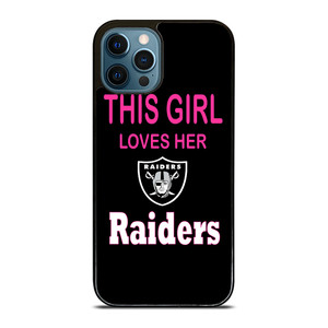 THIS GIRL LOVES THE RAIDERS iPhone 12 Pro Max Case THIS GIRL LOVES THE RAIDERS iPhone 12 Pro Max Case