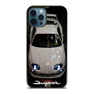 TOYOTA SUPRA WHITE CAR iPhone 12 Pro Max Case TOYOTA SUPRA WHITE CAR iPhone 12 Pro Max Case