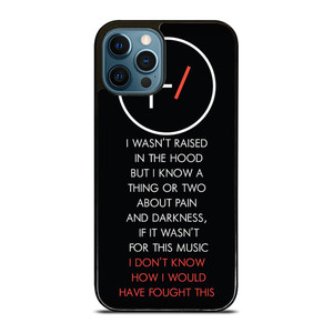 TWENTY ONE PILOTS LYRIC iPhone 12 Pro Max Case TWENTY ONE PILOTS LYRIC iPhone 12 Pro Max Case