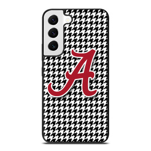 ALABAMA HOUNDSTOOTH CRIMSON TIDE Samsung Galaxy S22 Case