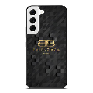 BALENCIAGA BLACK CUBE LOGO Samsung Galaxy S22 Case BALENCIAGA BLACK CUBE LOGO Samsung Galaxy S22 Case