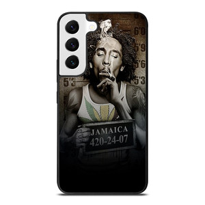 BOB MARLEY JAMAICAN MARIJUANA Samsung Galaxy S22 Case BOB MARLEY JAMAICAN MARIJUANA Samsung Galaxy S22 Case